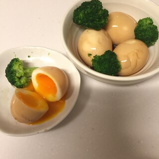 めんつゆで 簡単 味付き卵